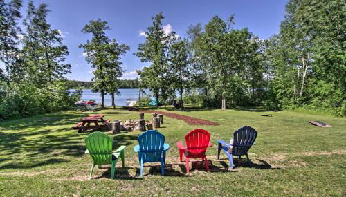 Modern Lakeside Chalet on Crow Wing Chain with Dock! - Foto 1