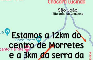 Magia e lazer - Chácara Lucinda - 12km do centro de Morretes - Foto 5