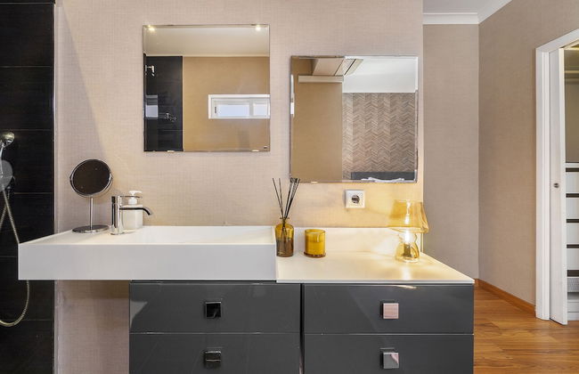 Poolside Paradise: Your Dream Retreat In Cascais W/ S-Pool, Gym And Parking - Foto 23