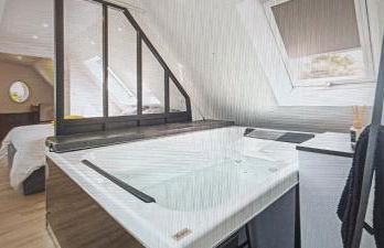 Mont Gîte Des Herbus Puccinellie avec Jacuzzi 2 personnes entre Granville et Mont Saint Michel - Foto 17