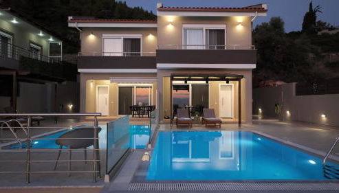Lila's villa maisonette with private pool - Foto 2