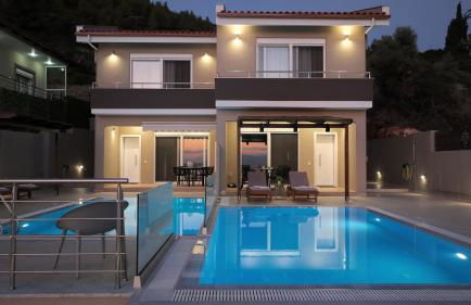 Lila's villa maisonette with private pool - Foto 2
