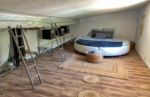 The Loft Factory 4 Chambres Vue Garonne + Jardin - Foto 28