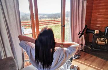 Drewniane domki z prywatnym jacuzzi i widokiem na Góry - Klimatyczny Kompleks w Górach Izerskich #Widogruszka - Photo 6