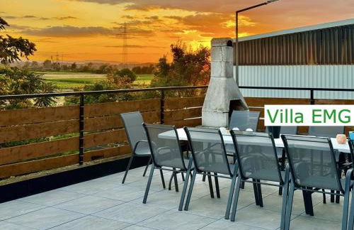 Ferienhaus Event Haus EMG Hockenheim für Familien und Gruppen bis 22 Personen mit Partyraum - Foto 35