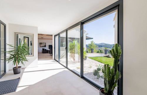 VillaCadière Vue Mer et Vignes Piscine à débordement - Foto 30