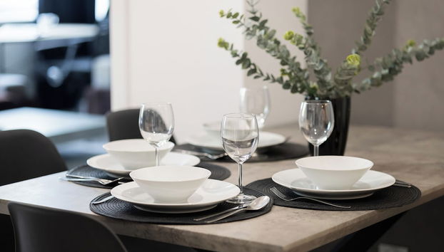 Elegant Apartment in Warsaw by Renters - Foto 5, Servicio de comidas en la habitación