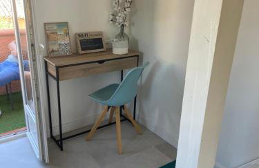 Appartement classé 3 étoiles face à la plage de la Nartelle - Foto 13