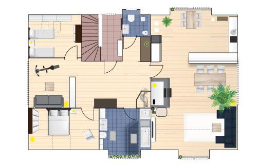 Großzügige Ferienwohnung für Gruppen und Familien im Raum Bamberg Erlangen - Foto 33