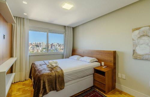 Apto 1 dorm., amplo e todo equipado, perto do Parcão - Foto 9