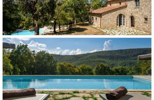 Villa Lucarella with pool, Air Con - San Casciano dei Bagni - Foto 19