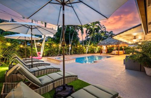 Delray Retreat Heated Pool Sauna Cold Plunge Games - Foto 66