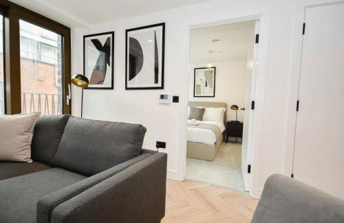 Modern 1 Bed Flat in Central Manchester w Balcony - Foto 11