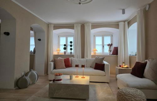 Kavaliershaus Wallerstein, stilvolle Wohnung mit Privatparkplatz - Foto 26