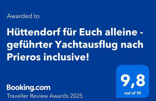 Hüttendorf für Euch alleine - geführter Yachtausflug nach Prieros inclusive! Nur 3 Minuten zum Badesee Fahrräder kostenlos vorhanden - Foto 2