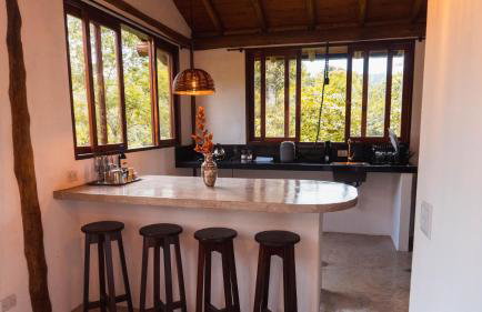 Ecocasa azul - Chalé na mata - Foto 36