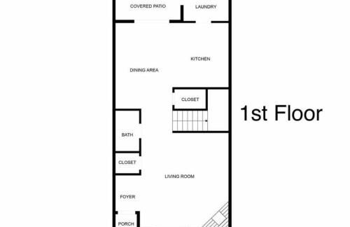 Modern Montrose 2BR Townhome Sleeps 10 with Gated Parking - Foto 6