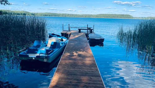 Dom nad jeziorem Mazury pomost segment 2 - Foto 5