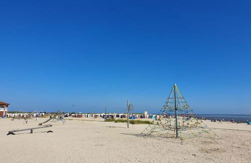 Ferienwohnung Voelker, wenige Schritte zum Meer, WLAN, 3 SZ, Kinder geeignet, Sackgasse, Horumersiel - Nordsee, Erdgeschoss - Foto 26