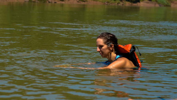In the Iguazu River