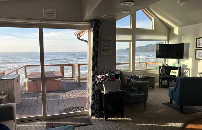 Oceanfront Cabin 6 w Jacuzzi Awe-inspiring View - Foto 1