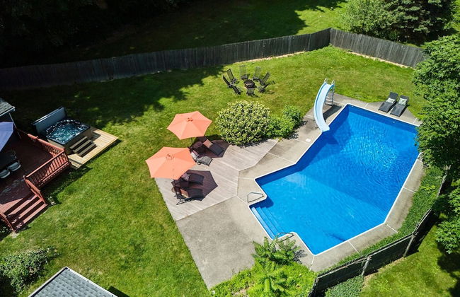 HV Spacious Retreat w Pool No Cleaning Fee - Foto 23