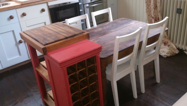 Essbereich im Zimmer