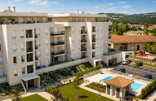 Moderne et Cosy T2 - Parking & Clim & Piscine & Balcon - LYON 25 min - Foto 24