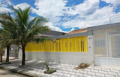 Casa Amarela Pé na Areia Itanhaém - Foto 38