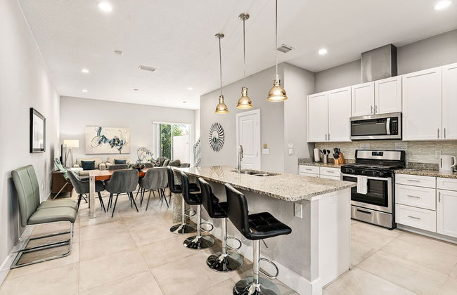 4 BR 4 BA Villa 5min Disneyworld 1804ft Gym - Foto 36