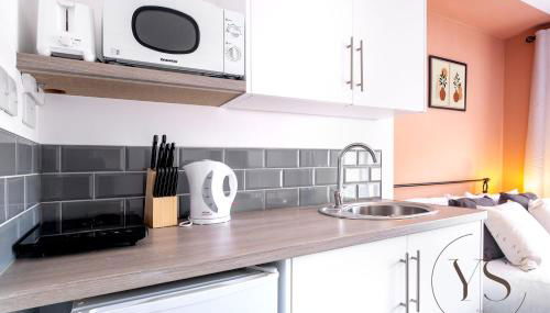 Modern Longton Studio C Near Alton Towers with Netflix & Free Wi-Fi - Foto 3