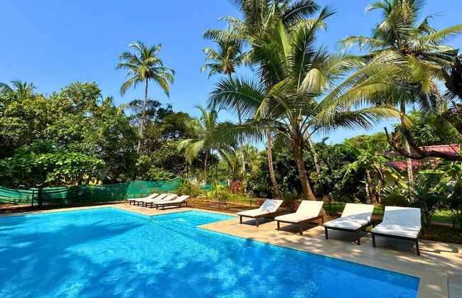 Jungle Hut- Annabelles Beach Apartments at Bernard Simao Calangute - Foto 66