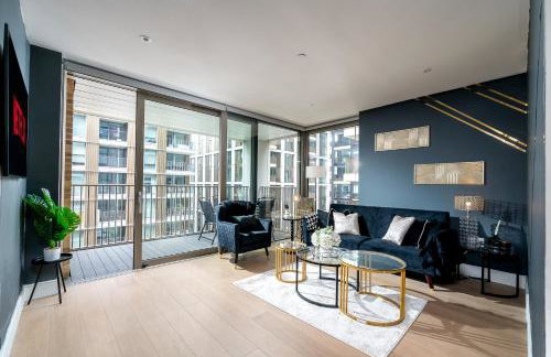 Modern- Battersea Power Station 2-Bed Apartment with Balcony - Foto 21