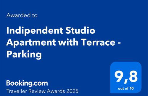 Indipendent Studio Apartment with Terrace - Parking - Foto 9