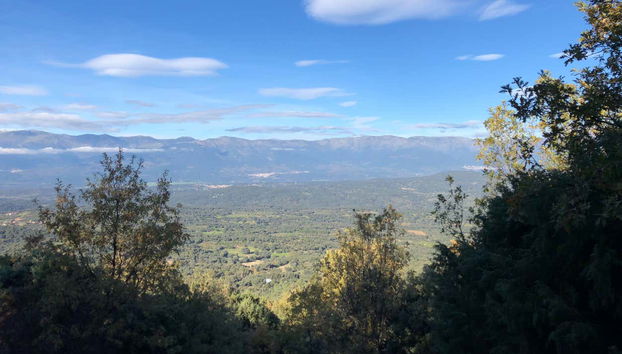 Vistas del valle del Tiétar