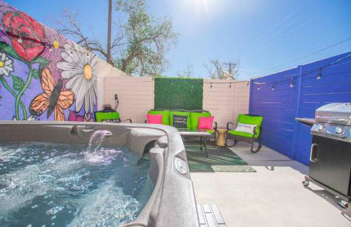 Bohemian ChiC SpaCation-Private HotTub-Close to Downtown-No Pet Fee! - Foto 63