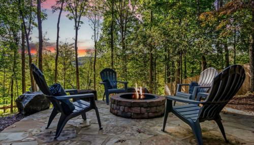 Mountain View, hot tub, fire pit, game room - Foto 1
