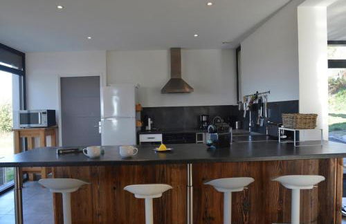 Maison contemporaine piscine avec vue panoramique - Foto 12