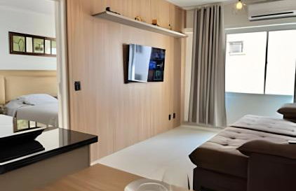 Flat espaçoso, super confortável e moderno - Foto 1