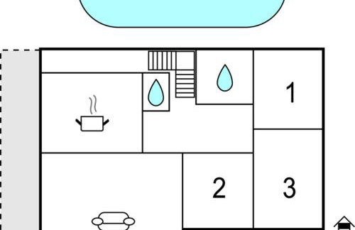 3 Bedroom Beautiful Home In Lubiecin - Foto 24