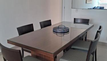 Show de apartamento na Praia do Morro - Guarapari - 3Q - Área externa com churrasqueira - 2 vagas garagem - Wifi - 100m da praia - ar condicionado - Foto 4