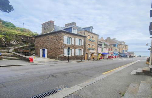 MRODBNB - Appart Neuf - Aperçu Mer - 25m Plage & Resto - Ciné - Cheminée - Popcorn - Foto 16