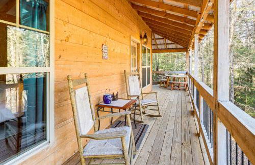 Newly Refreshed! Suches Cabin with Deck, Fire Pit - Foto 20