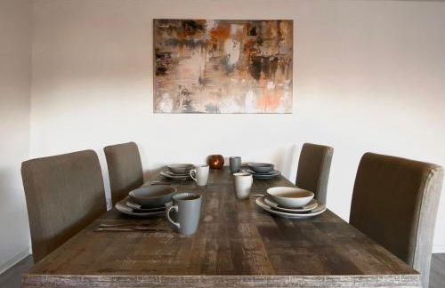 Gemütliche Unterkünfte für längeren Aufenthalt und Monteure inkl Balkon, Waschmaschine, WiFi, Küche und Parkplatz - Foto 9