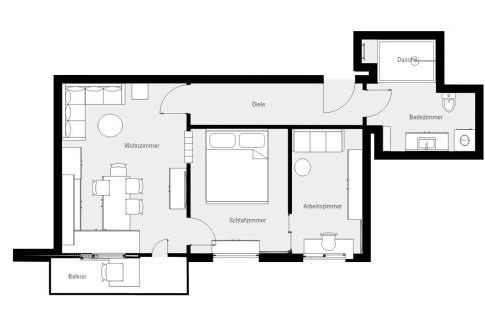 Apartment am Landtag - Foto 2