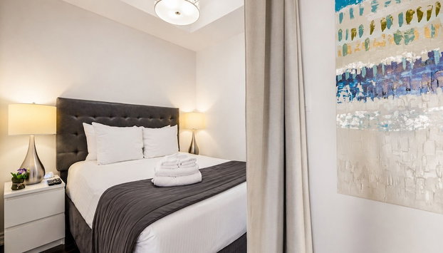 Downtown Toronto Near Sick Kids 2bedroom Sleeps 6 Balcony, 3 Tvs, Pet Friendly - Foto 4, Habitación