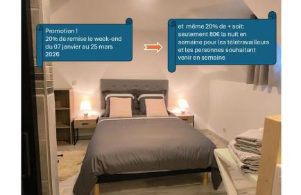 Gite Bonheur et Charme Spa-Sauna forfait 2h inclus - Foto 1