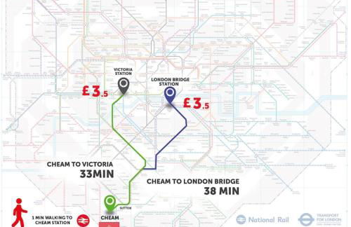 One-Bedroom flat in Cheam Village - Foto 21
