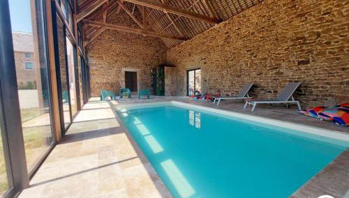 Le Logis des Vallées, 6/7 pers avec piscine et sauna - Foto 2, sunbed