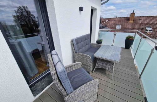 Neue moderne Ferienwohnung mit Infrarot Sauna und großen Garten - Foto 15